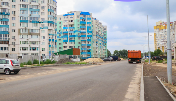 На Митниці у Черкасах ремонтують дорогу