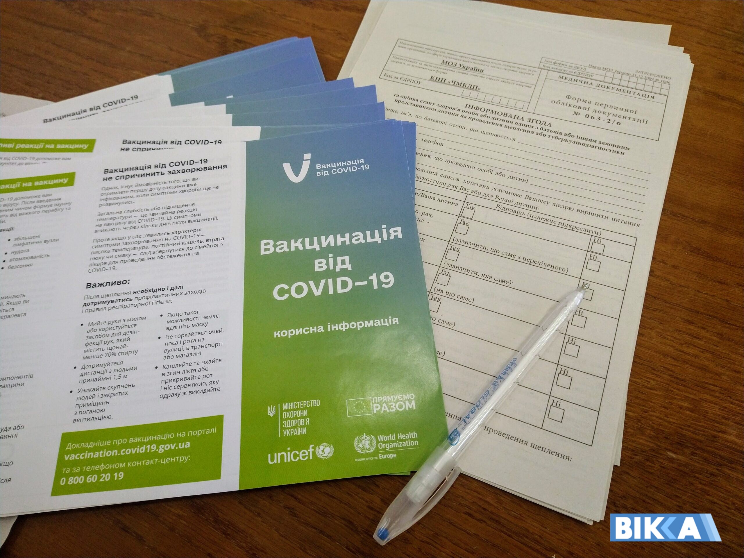 вакцинація щеплення ковід