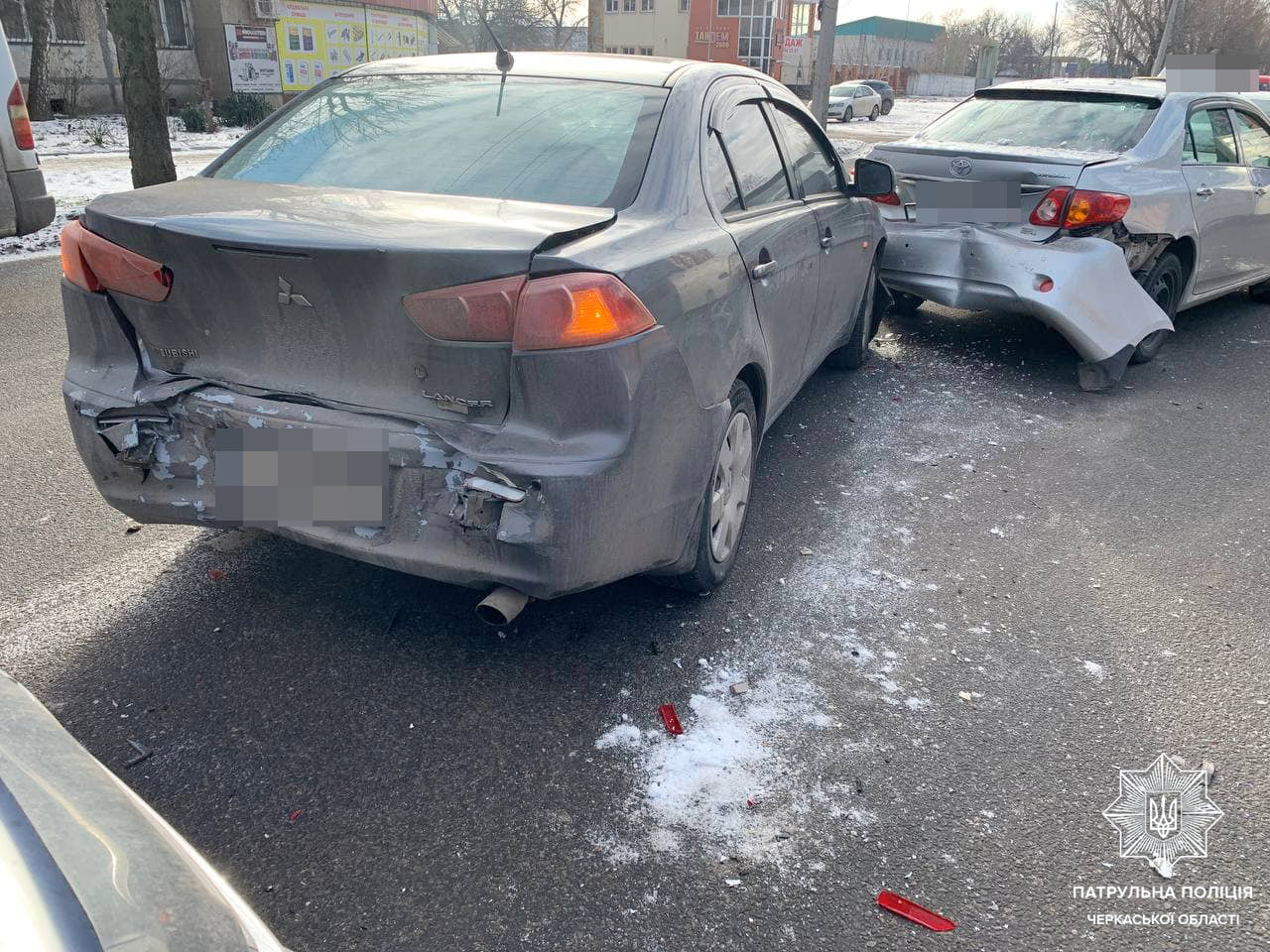 ДТП за участю чотирьох авто