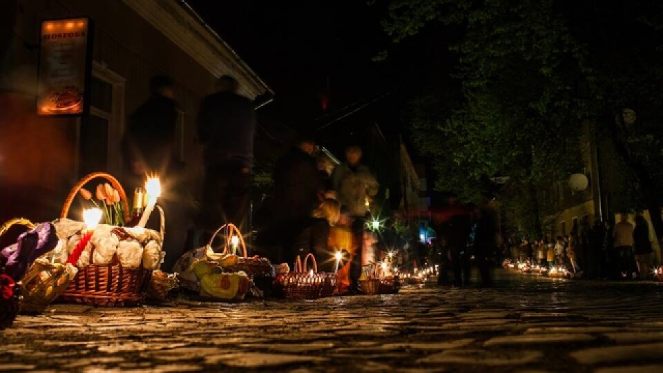 великдень церква освячення