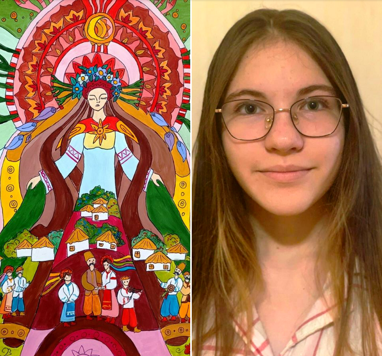 Юна черкащанка перемогла у Міжнародному конкурсі листівки