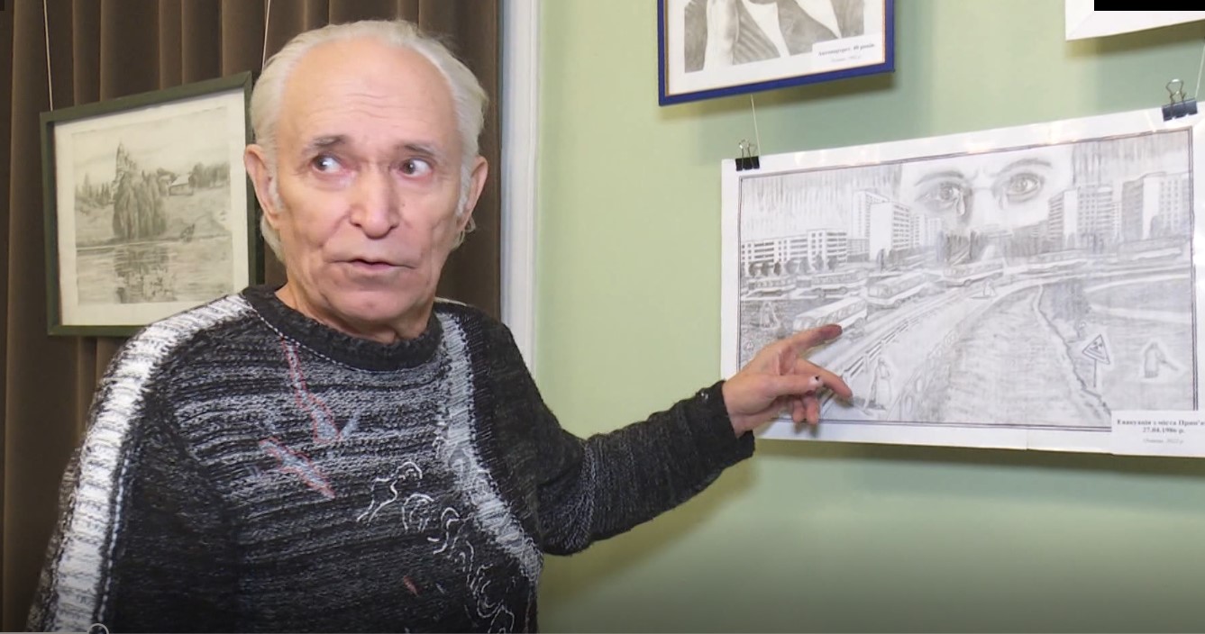 Евакуація, війна, творчість: як митці-переселенці обживаються на Черкащині (ВІДЕО)