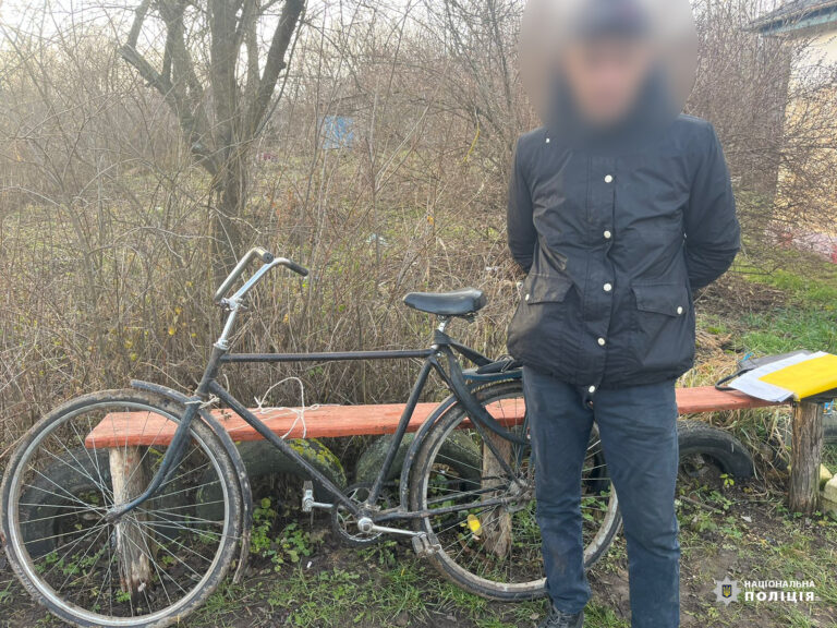 Черкащанину загрожує до восьми років в’язниці за крадіжку велосипеда
