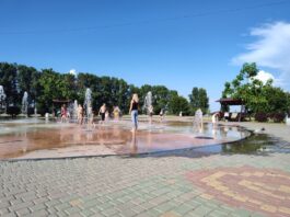 долина троянд пішохідний фонтан черкаси