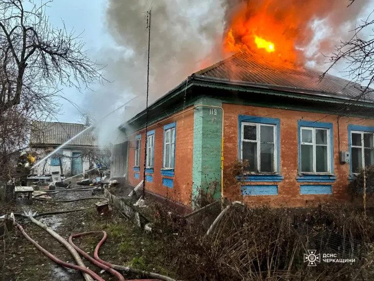 На Золотоніщині під час пожежі загинули двоє людей