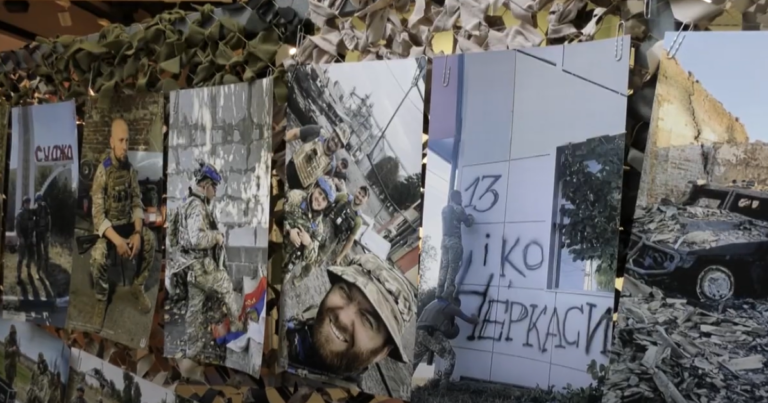 Черкаські військові представили виставку “156. Код Незламності” (ВІДЕО)