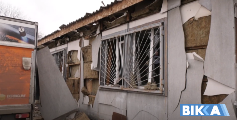 Черкаський підприємець показав, якої шкоди завдали ворожі дрони (ВІДЕО)