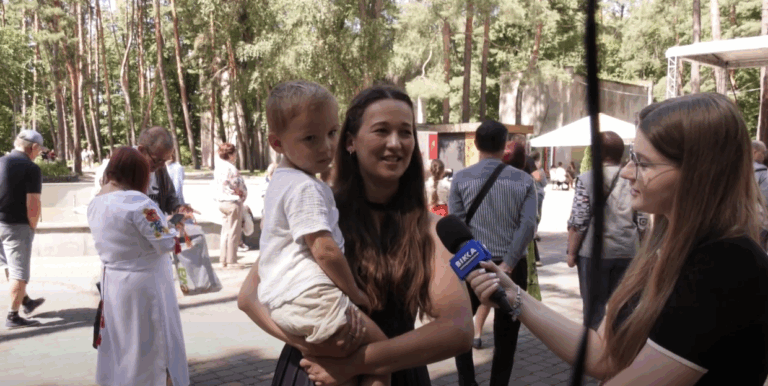Черкаський парк став місцем проведення родинного фестивалю (ВІДЕО)
