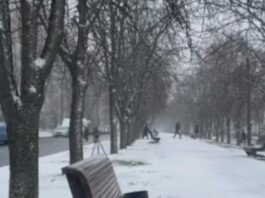 Сніг на Черкащині не надовго, знову потепліє