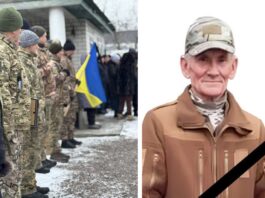 У селі під Черкасами попрощалися із добровольцем ДФТГ, який боронив небо від шахедів